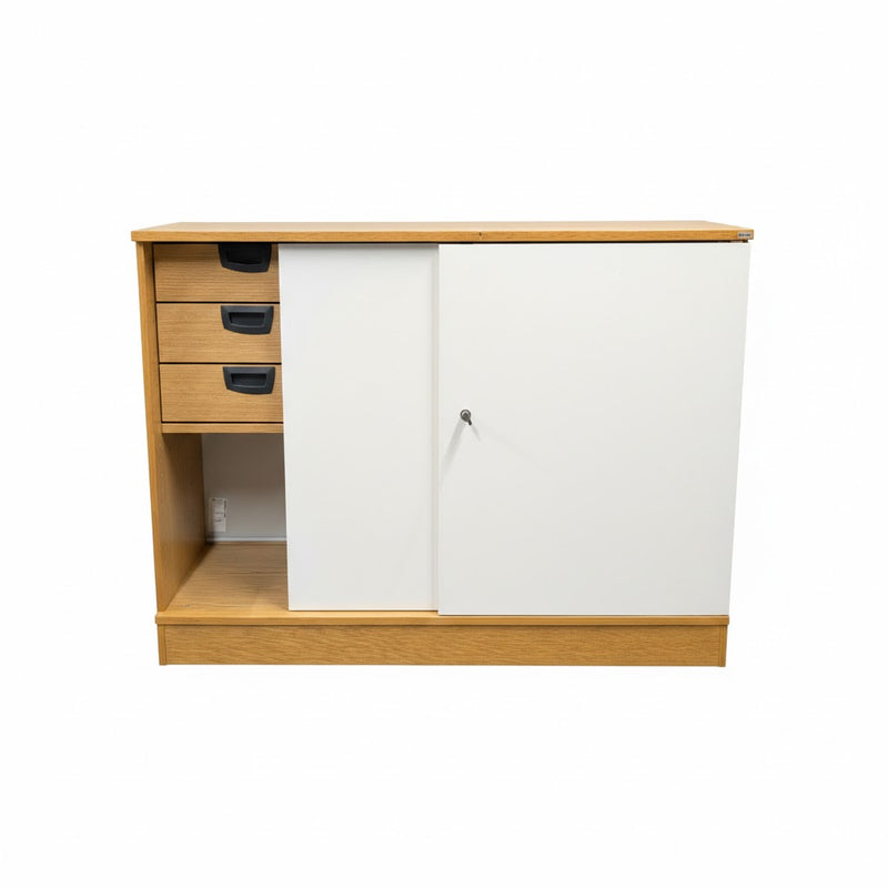 Skåp med skjutdörrar 120x90x40