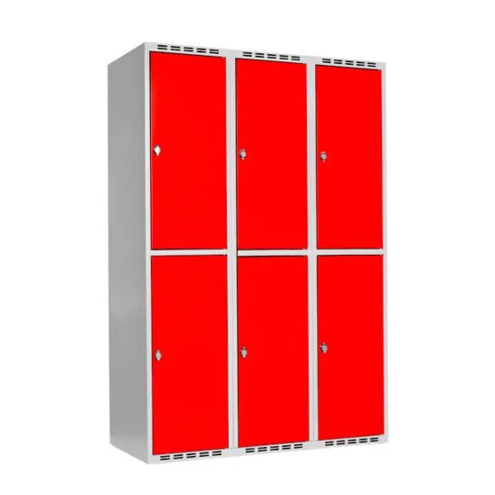 Klädskåp SMG 3 fack med 2 dörrar