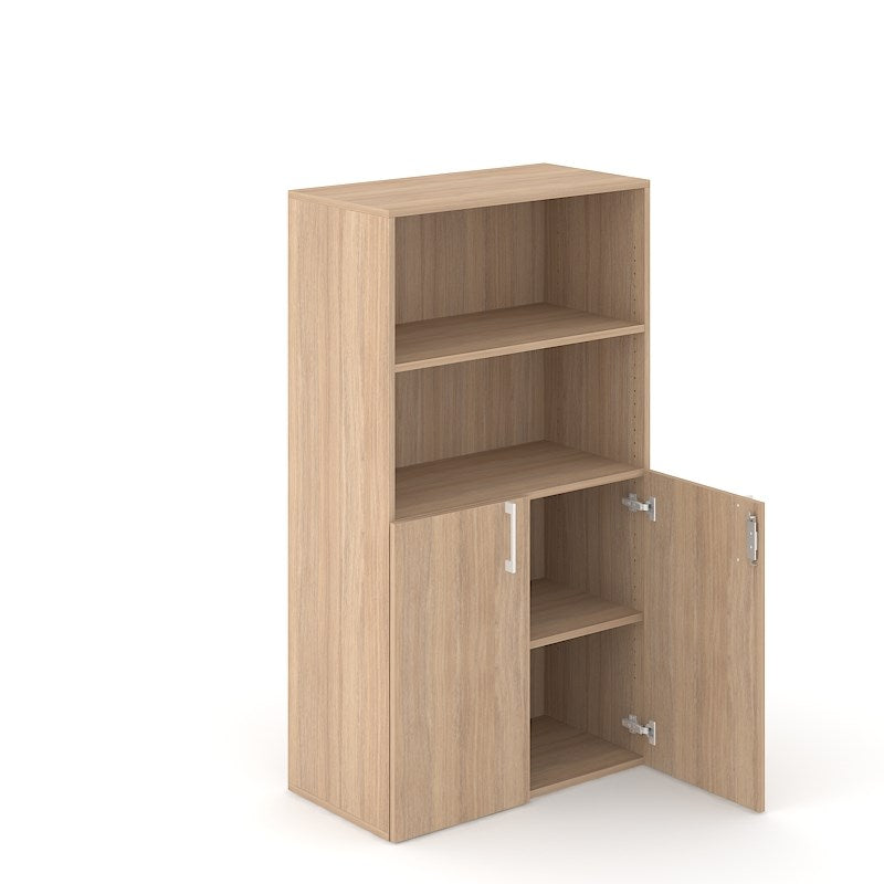 Bokhylla Choice m dörrar H1425xB800xD420