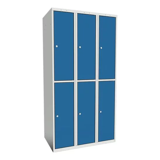 Skolskåp SMT 2 delat 3 fack