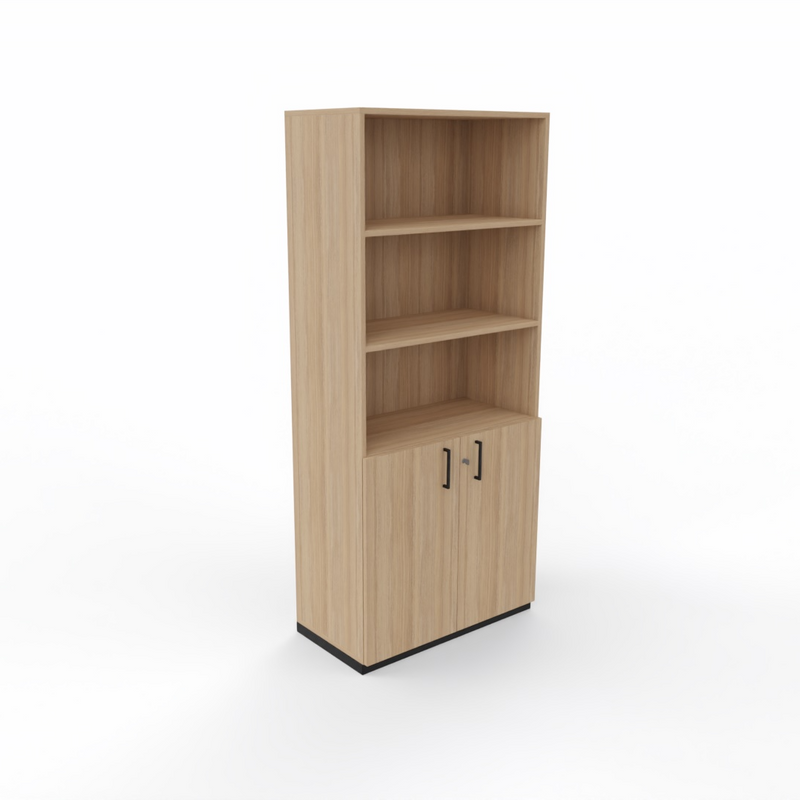 Bokhylla Choice m 1/2 dörrar H1780xB800xD420