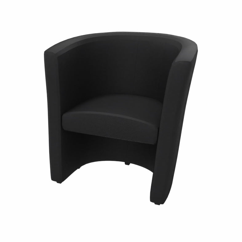 Fåtölj Club skinn mix