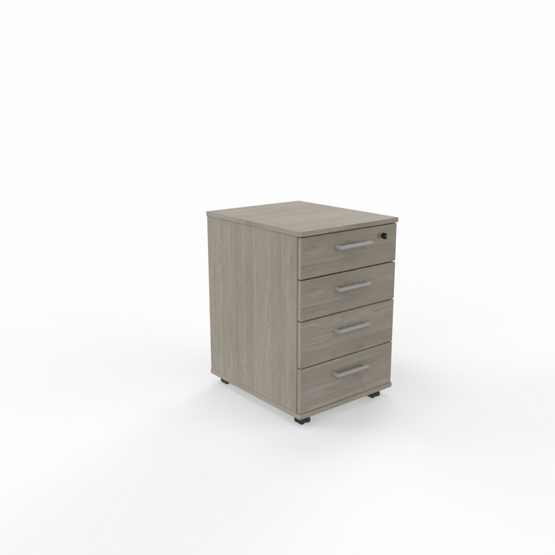 Rullhurts Optima 4-lådig, centrallås, H638xB415xD500