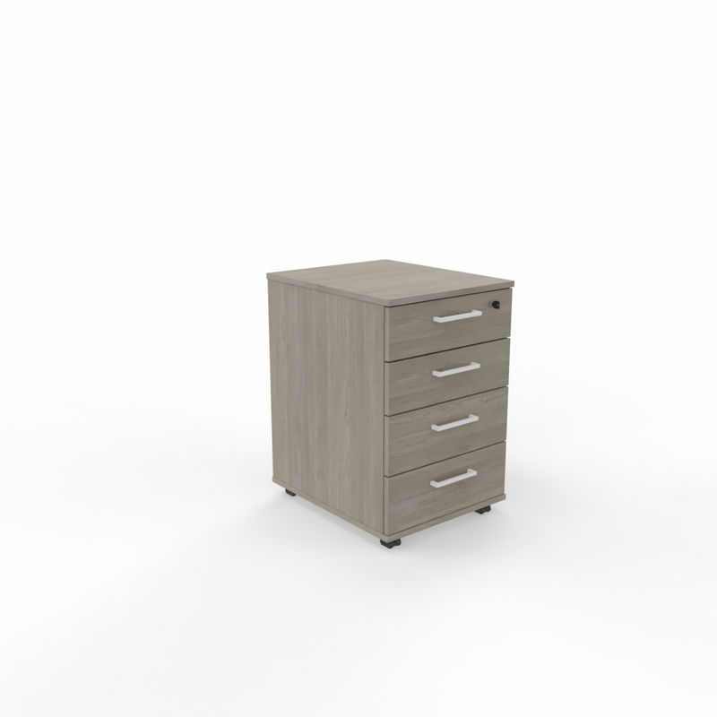 Rullhurts Optima 4-lådig, centrallås, H638xB415xD500