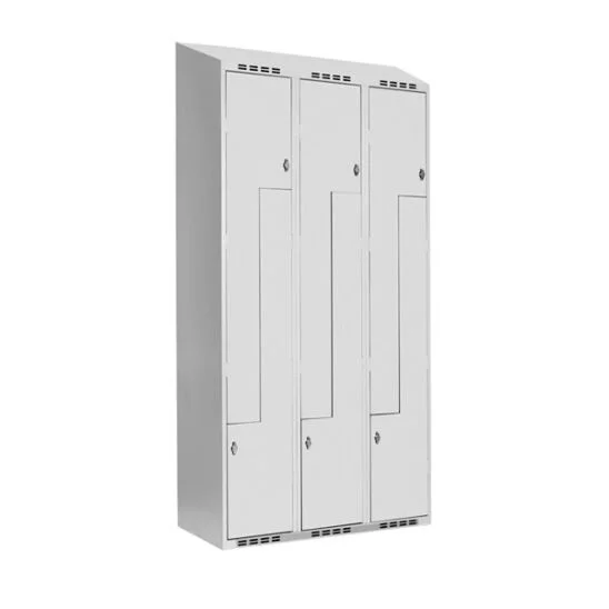 Klädskåp SMZ Z-skåp 3 fack i bredd