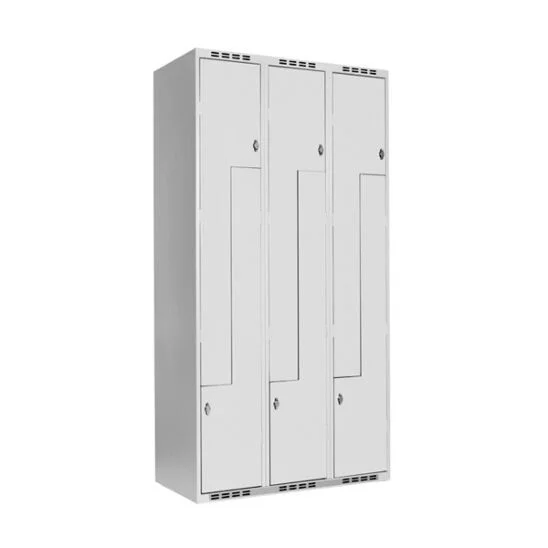 Klädskåp SMZ Z-skåp 3 fack i bredd