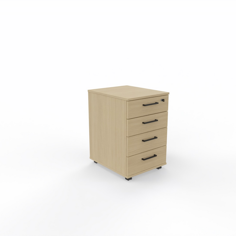 Rullhurts Optima 4-lådig, centrallås, H638xB415xD500