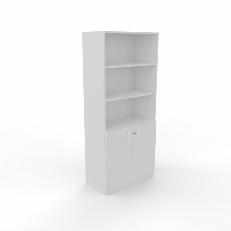 Bokhylla Choice m 1/2 dörrar H1780xB800xD420